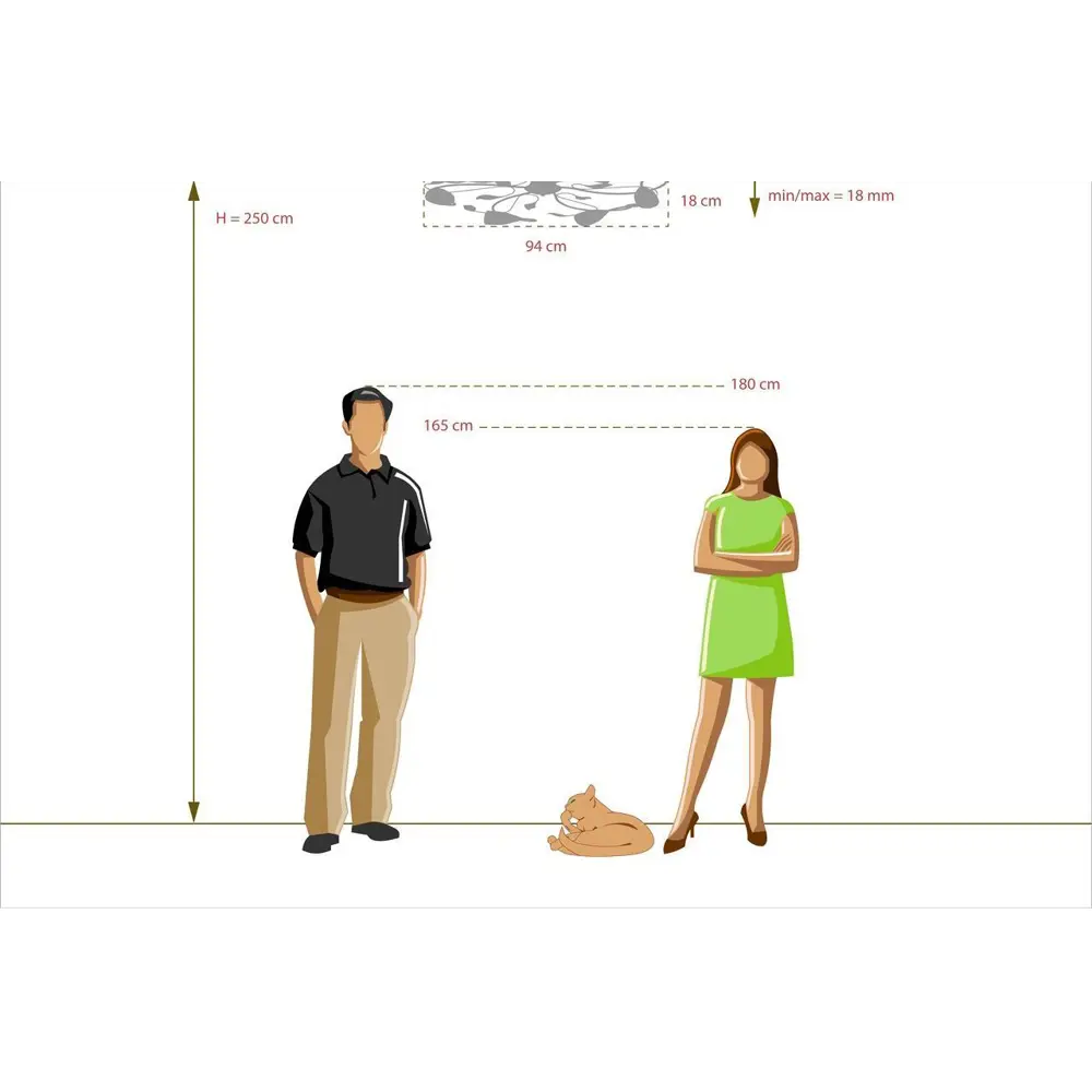 Люстра потолочная «Верона», 6 ламп, 18 м², цвет белый MW-Light STLM-2096602 - Вид №7