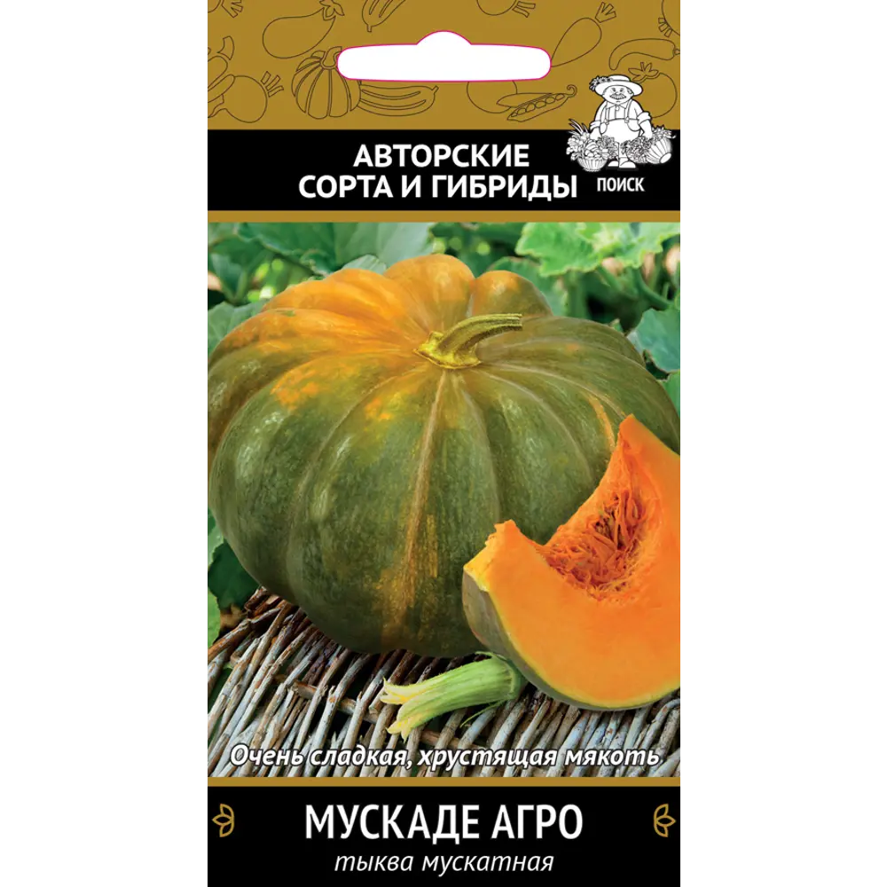 Тыква мускатная «Мускадэ агро» от ПОИСК - сладкий столовый сорт 83147033 STLM-0039316
