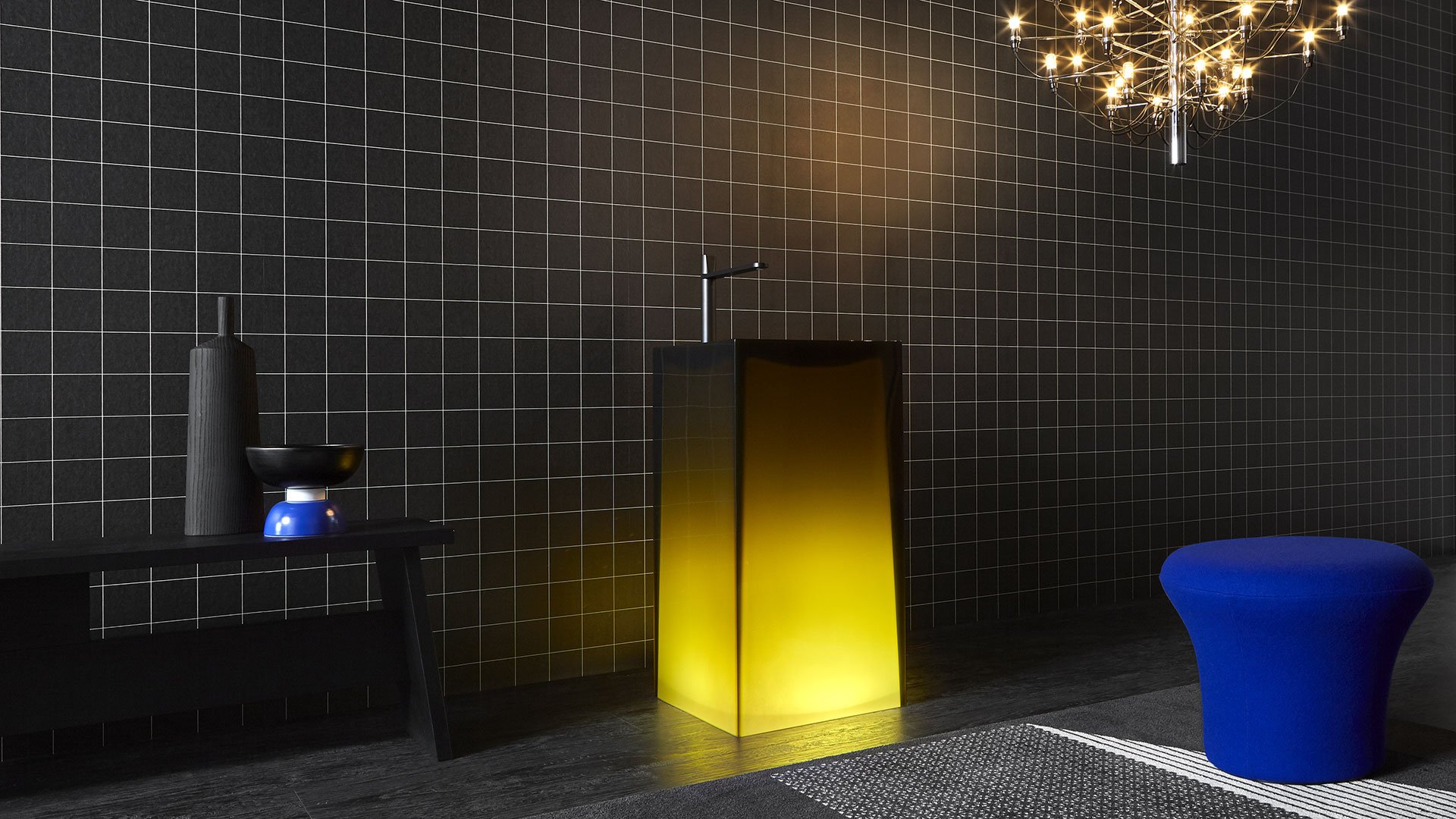 ASTRO E AURA Напольная раковина стоящая прямоугольная Antoniolupi  - Вид №34