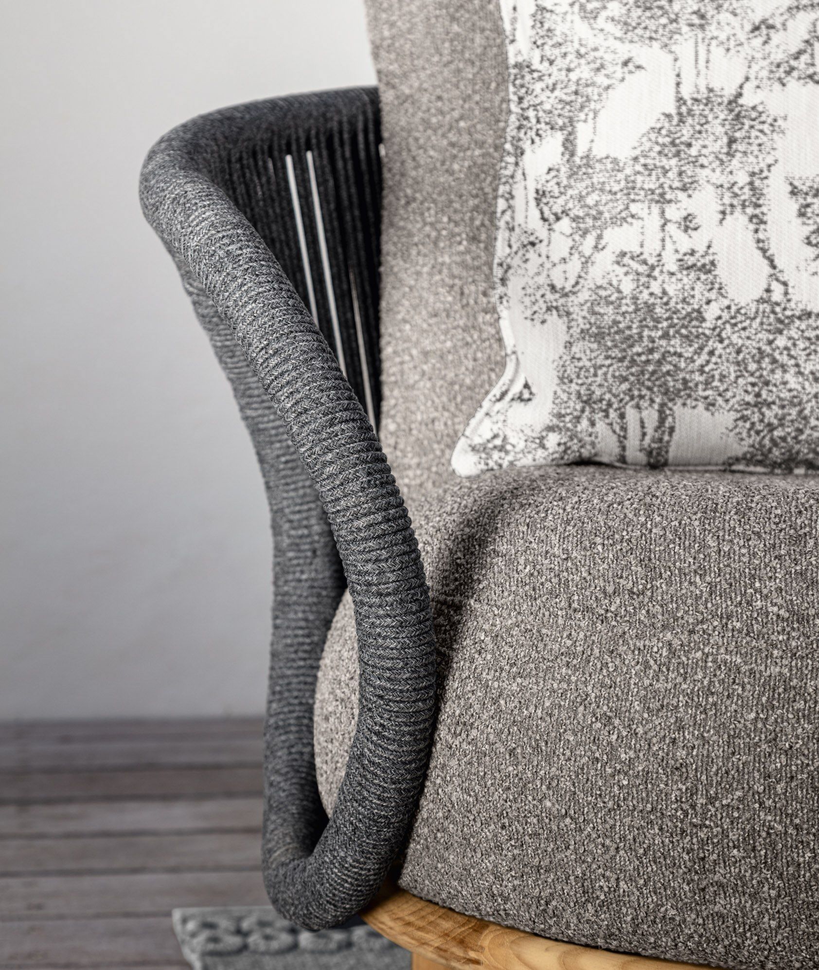 Съемное тканевое садовое кресло с подлокотниками Talenti Karen ARCH-00036452 - Вид №5