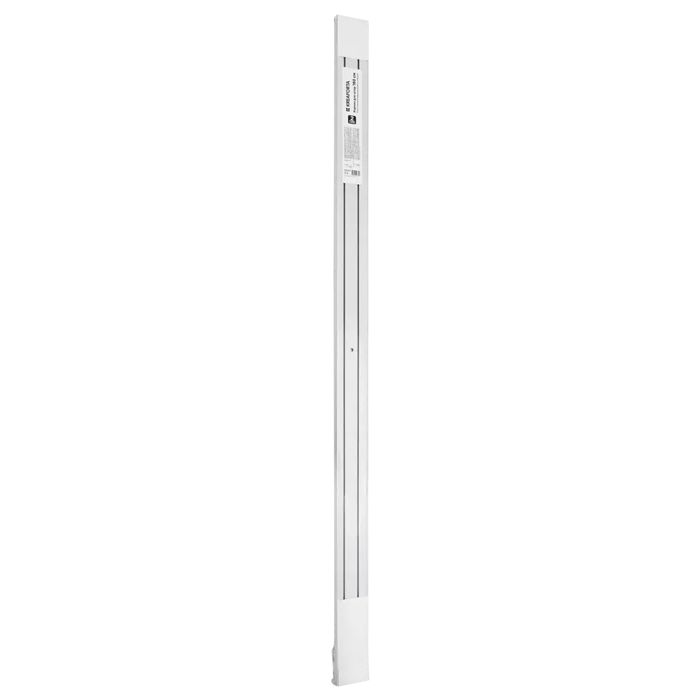 Карниз двухрядный KREAFORTA 160 см пластик белый 89456073 STLM-2096407  - Вид №3