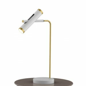 Настольная лампа Favourite Duplex 2323-2T FAVOURITE ИНТЕРЬЕРНЫЕ 221114 Белый;золото