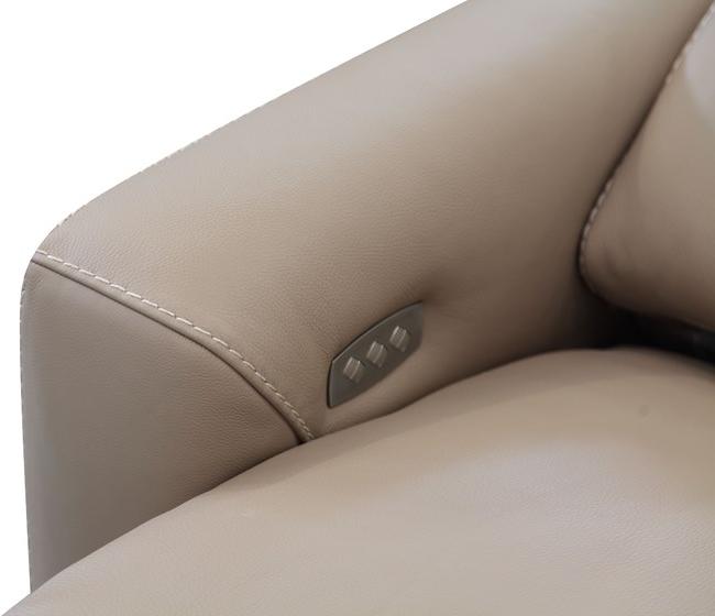 Rossini Sofas Кожаный диван-кресло с шезлонгом sun-id-1353576 - Вид №5