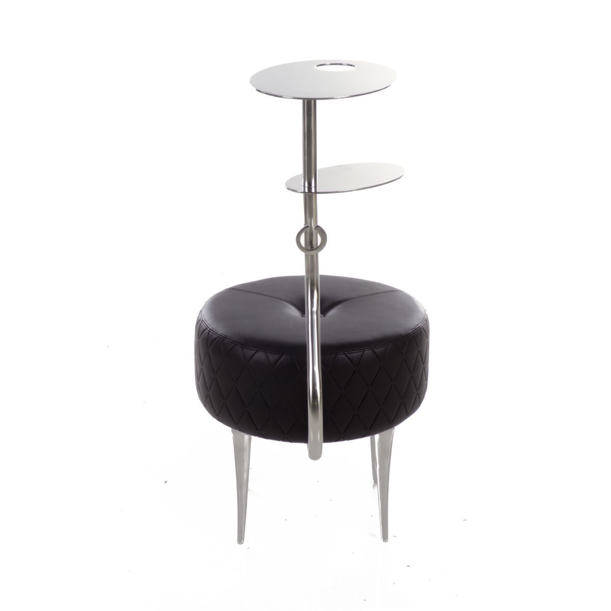 Круглый кожаный пуф Gamma & Bross Gamma Store ARCH-00079934 - Вид №1