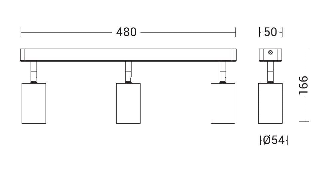 Литье под давлением из алюминия с несколькими поворотными прожекторами Rossini Illuminazione Manuka ARCH-00068947 - Вид №4