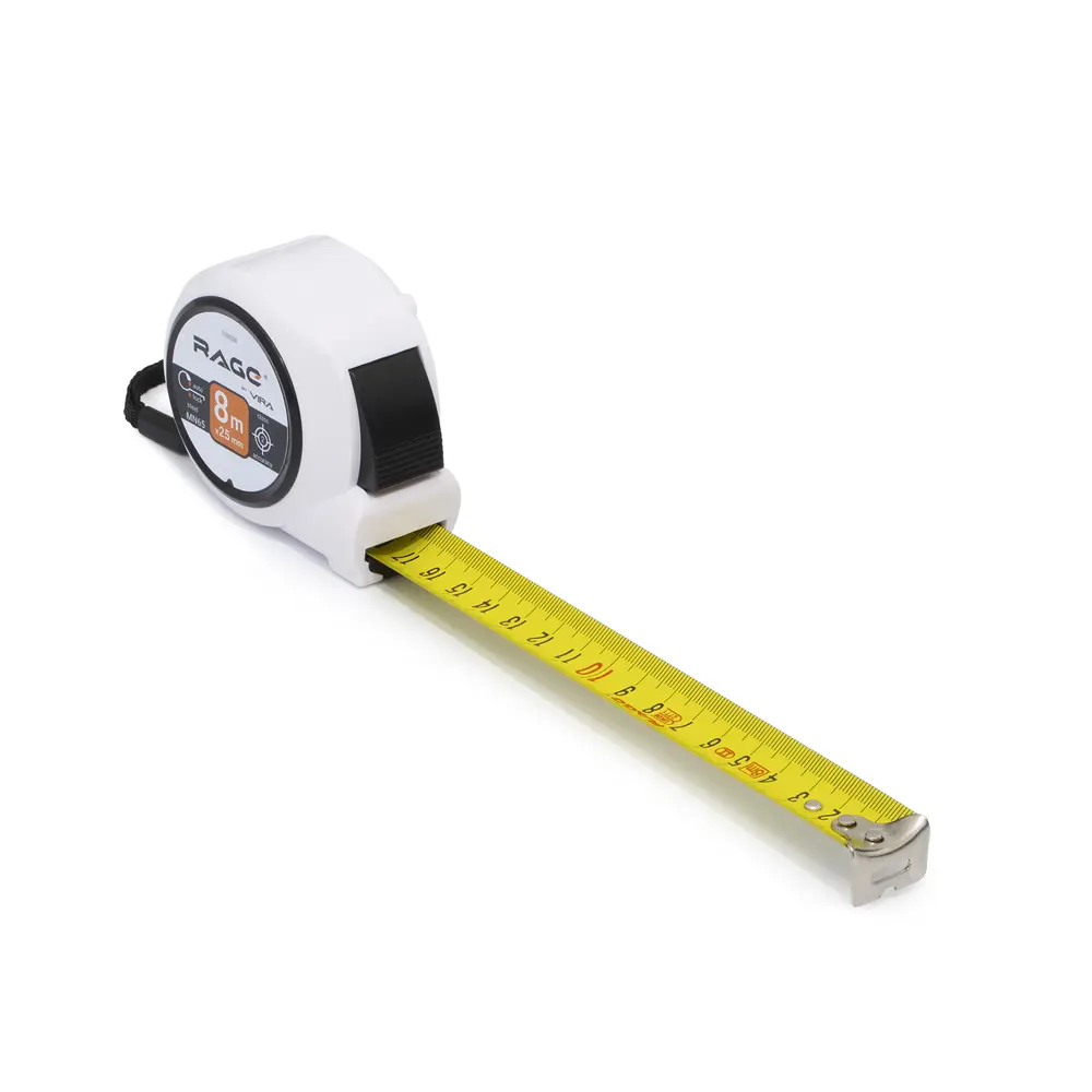 Рулетка RAGE Professional 8м с автоблокировкой 84256235 STLM-1575273