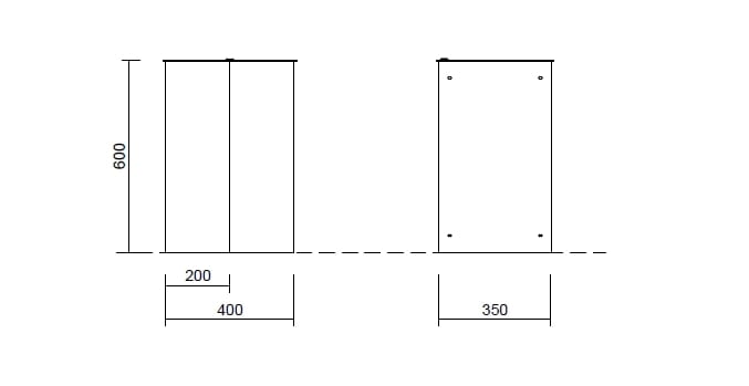 Стальная корзина для мусора для утилизации отходов Studio Città ECO BIN MINI ARCH-00084074 - Вид №2