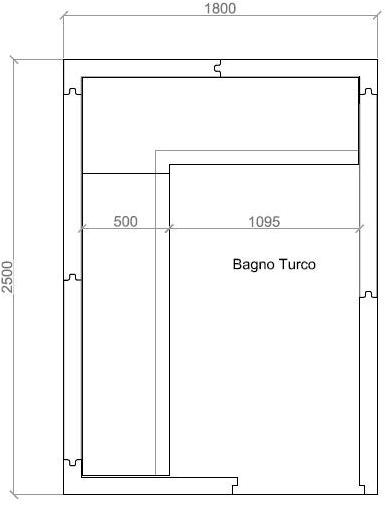 La Veneta Forme Сборная кабина для турецкой бани \ хаммама в eps sun-id-1510891 - Вид №2