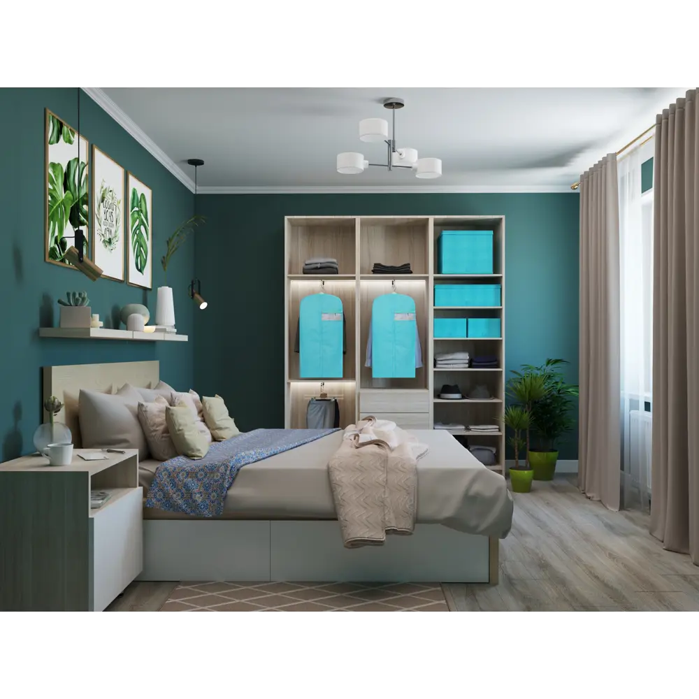 Ламинат «Дуб Монгольский» 33 класс толщина 8 мм с фаской 2.153 м² ARTFLOOR STLM-2198290 - Вид №6