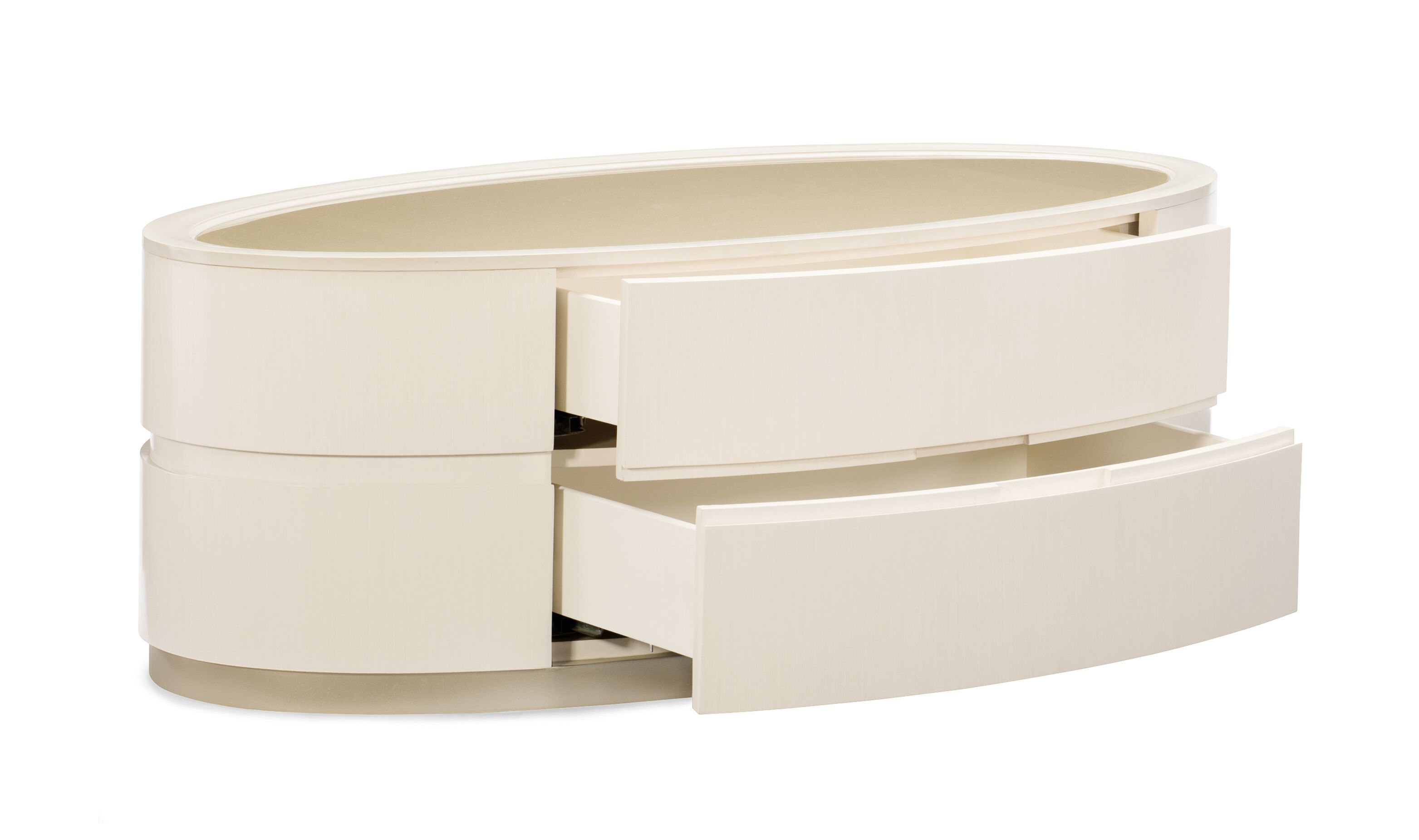 Деревянный овальный журнальный столик Caracole ADELA ARCH-00127205 - Вид №1