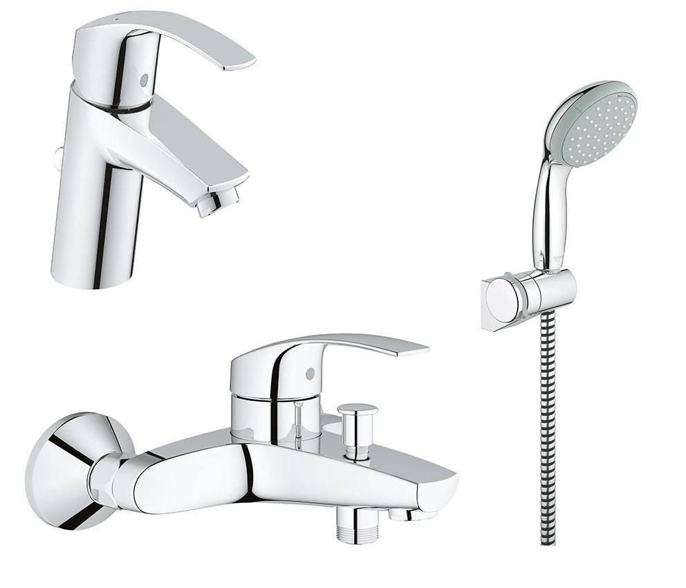 Готовый комплект для ванной комнаты GROHE Eurosmart New (NB0038)