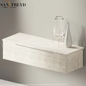 Flaminia BOX Настенная тумба 105 см с 1 ящиком BX286.WR