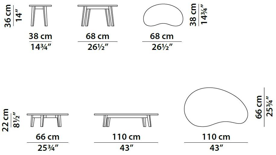 BAXTER Низкий стол из лавового камня sun-id-1449103 - Вид №6