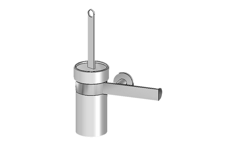 E-9213 Щетка для туалета с вешалкой для полотенцев GRAFF Onda