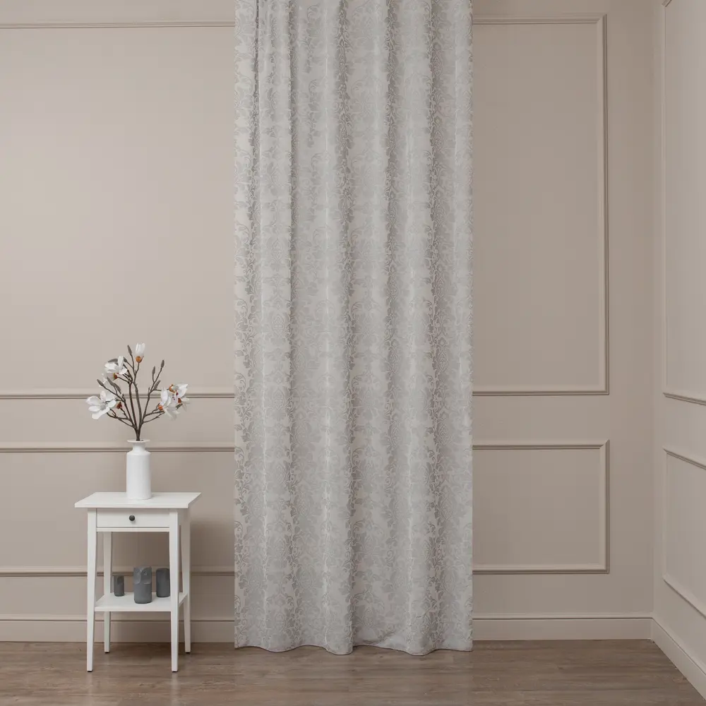 ЛТ тюль 1 п/м фентези жаккард renata серый 300 см 82817036 STLM-2200340 TEX REPUBLIC  - Вид №2