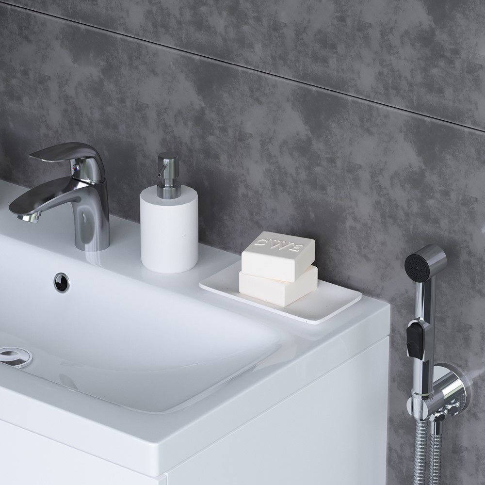 310300000 смеситель для умывальника без дк с гиг. Душем Damixa Palace Bit 