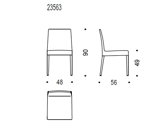 Тканевый стул Wittmann NILS ARCH-00035096 - Вид №4