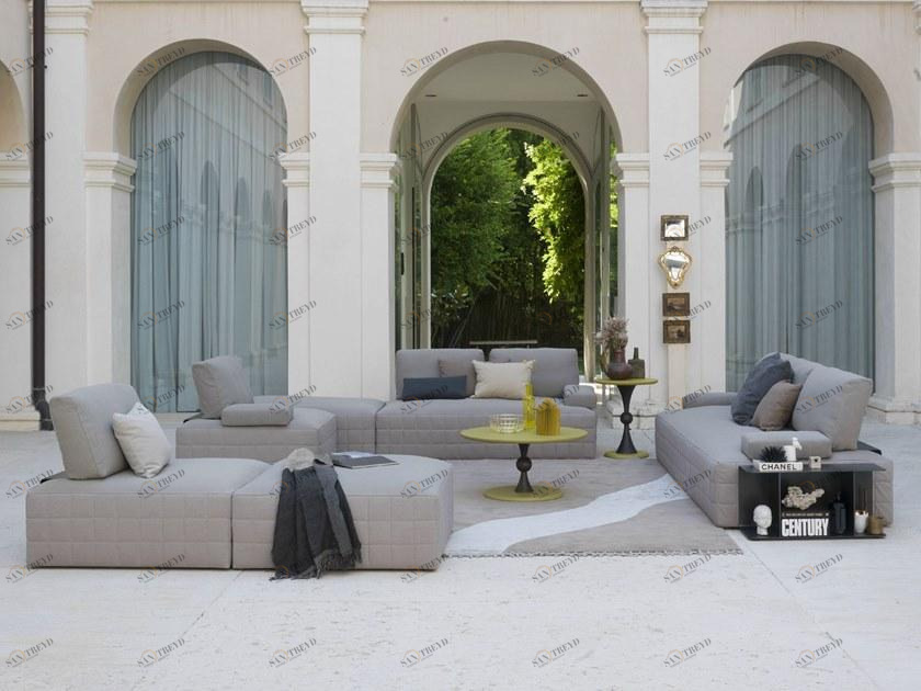 Bodema Модульный угловой диван с журнальной полкой sun-id-1412894