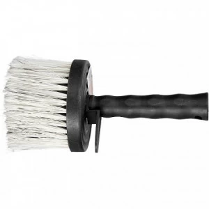 Кисть-макловица круглая искусственная щетина с пластмассовой ручкой MATRIX