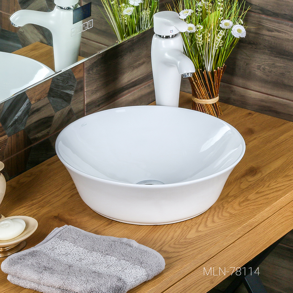 Накладная раковина melana mln-78114 78114-805