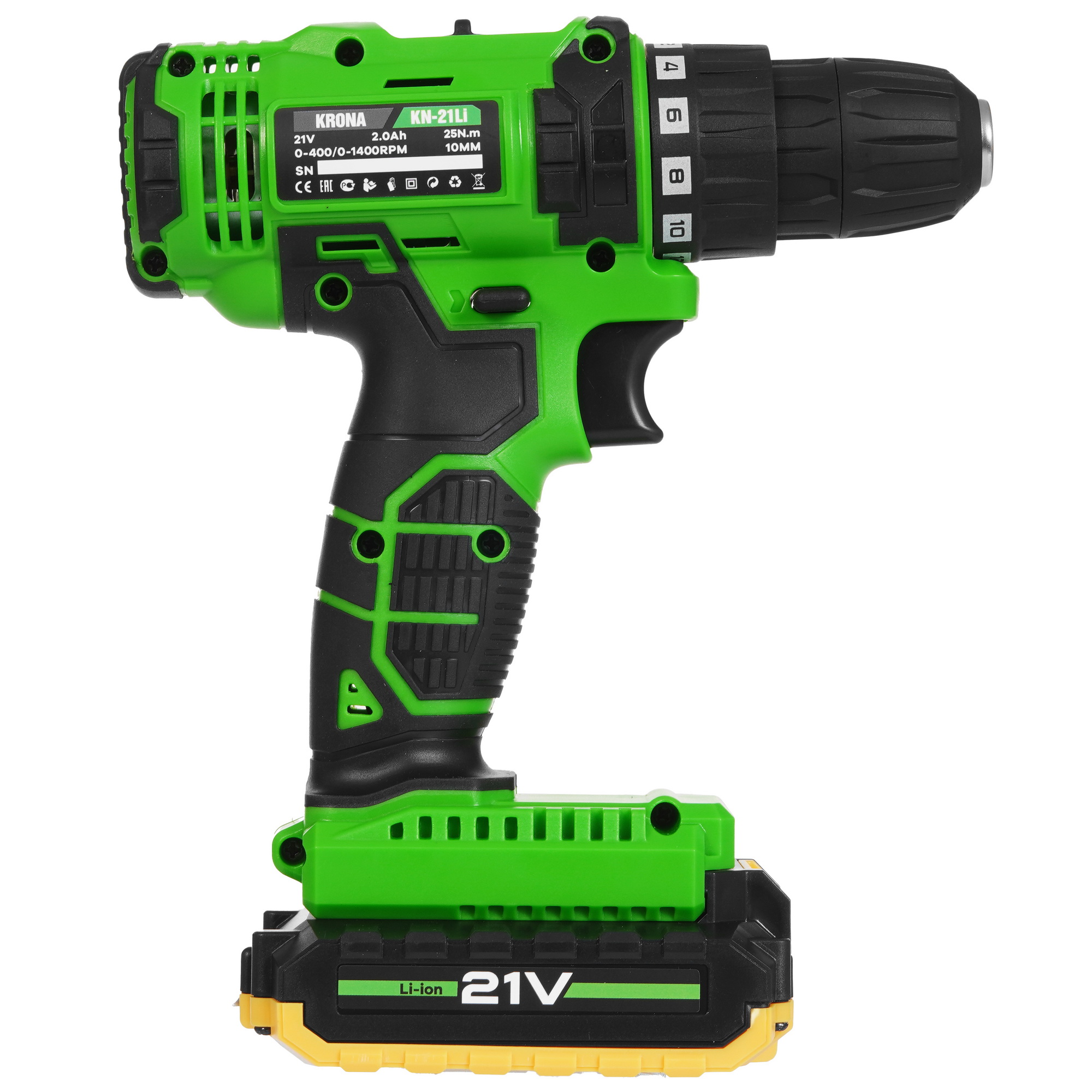 Дрель-шуруповерт KRONA KN-21Li 9236356 KRONA1 STDN-0012953 - Вид №2