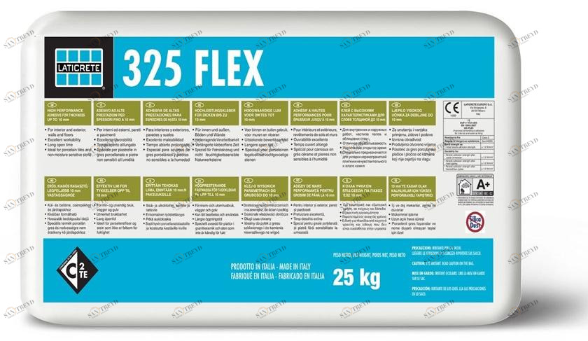 LATICRETE Цементный клей для плитки Adesivi e malte 750001, 750002