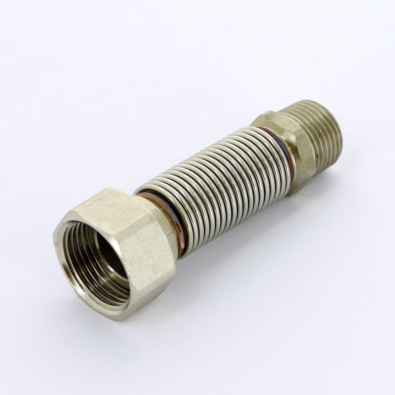 Подводка для воды НВ Flexorapid из нержавеющей стали EMMETI 1/2"х3/4" 6.5-12.5см 02412616 - Вид №3