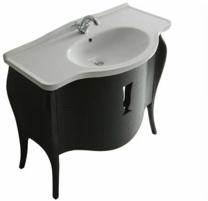 Шкаф МДФ 110 см Белый 8477/8477NE/8478 GALASSIA Ethos