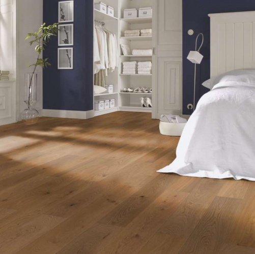 Паркетная доска Meister PS 300 Закопченый лайт 8241 Дуб Рустик с брашью (Текстурированная) 1187х142 мм 2300200079 - Вид №9