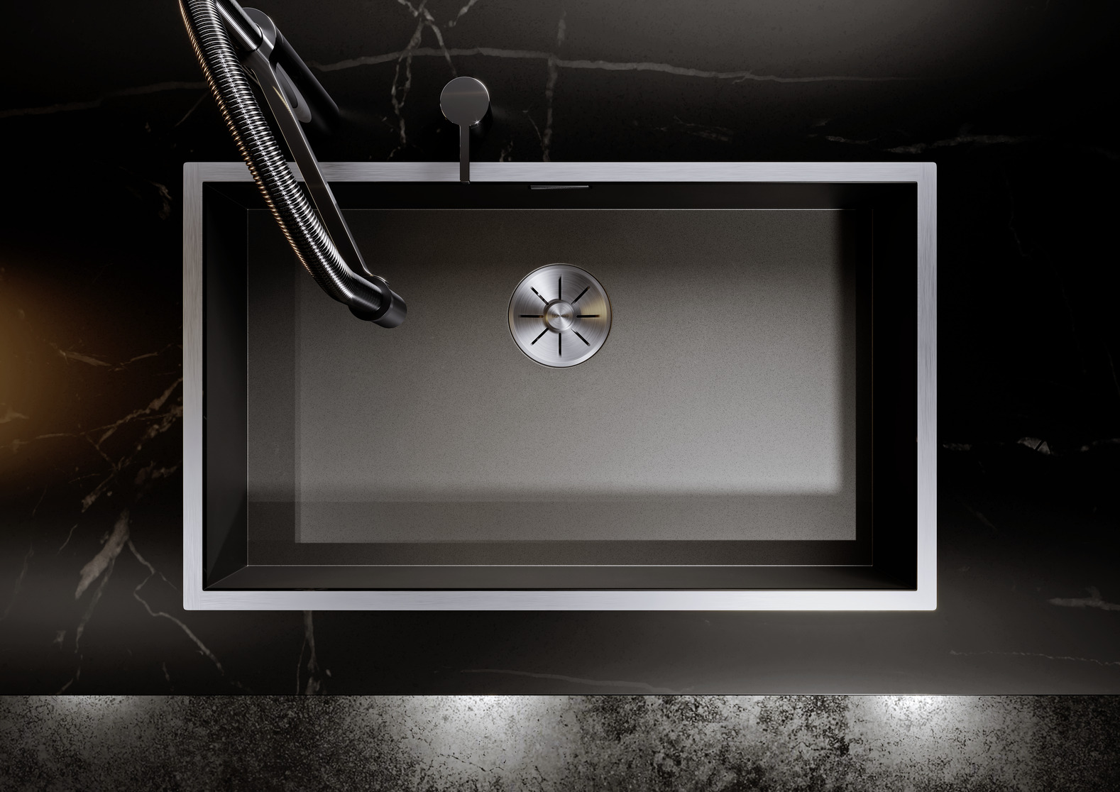 526246 Кухонная мойка Blanco Zerox 700-IF Dark Steel  Blanco Zerox - Вид №1