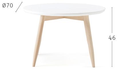 Billiani Круглый деревянный журнальный столик Spy 657 - Вид №3