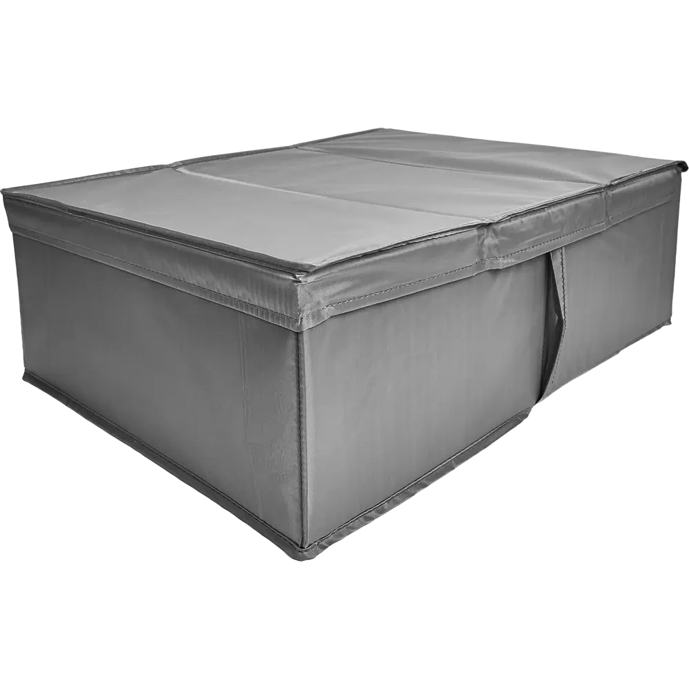 Santreyd — Складной короб для хранения с крышкой, серый 85817680 STLM-1089024