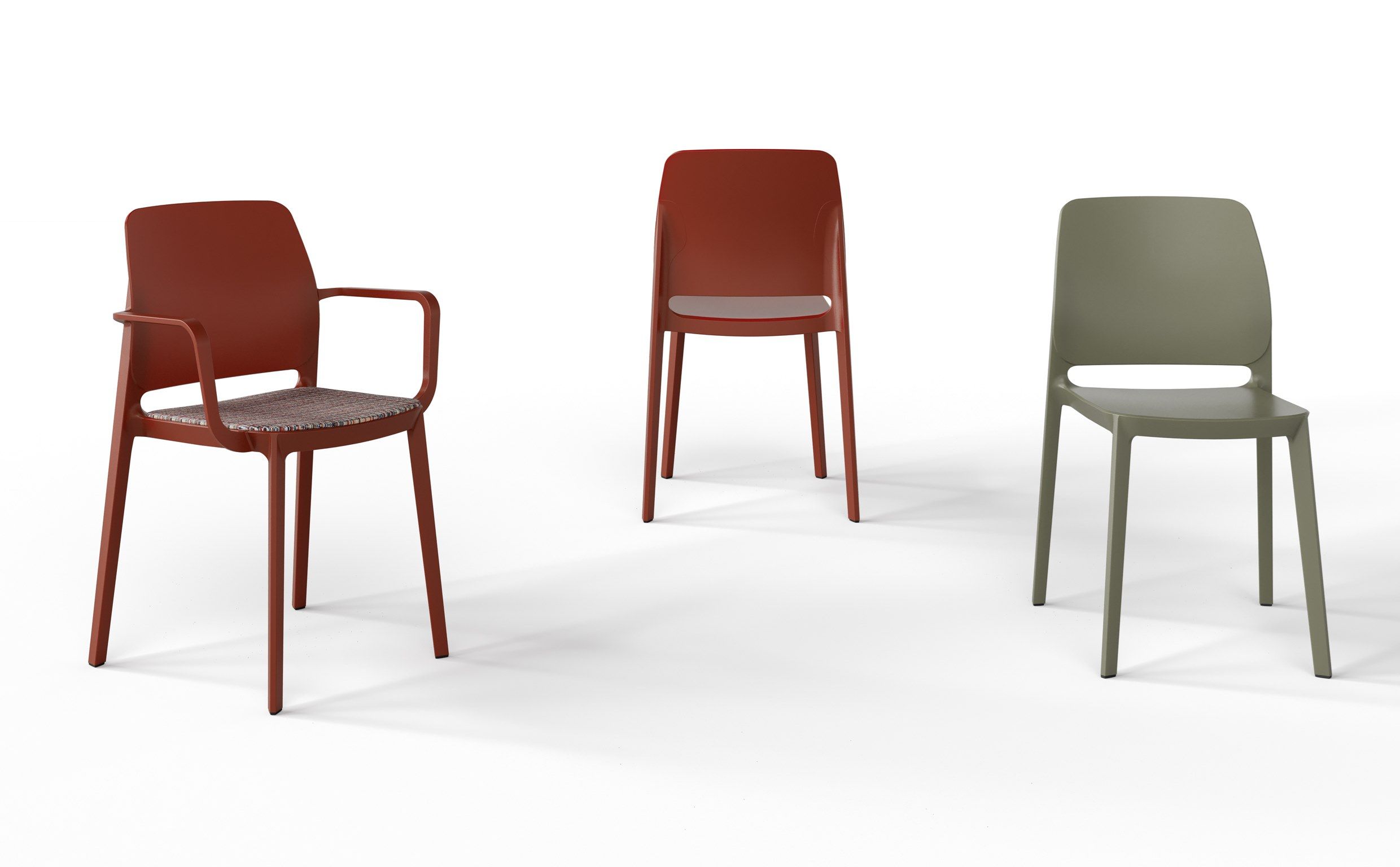 Штабелируемый стул из инженерного пластика с подлокотниками Pointhouse T!PA ARCH-00061848 - Вид №3