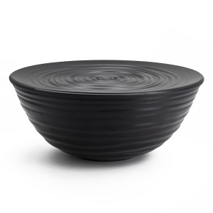 175057209 Миска с крышкой tierra, D25 см, черная Guzzini