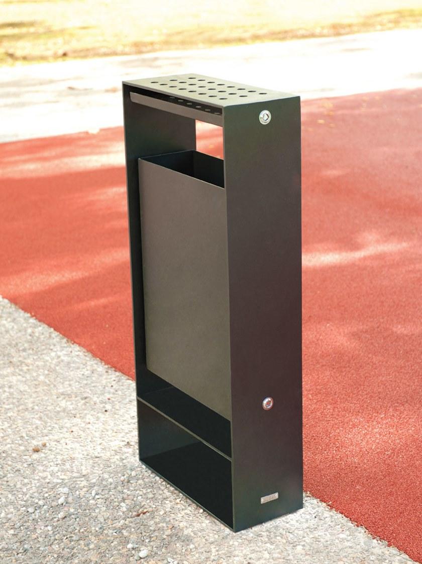 CYRIA Урна для мусора с крышкой для улицы Eudald sun-id-1467185 - Вид №1