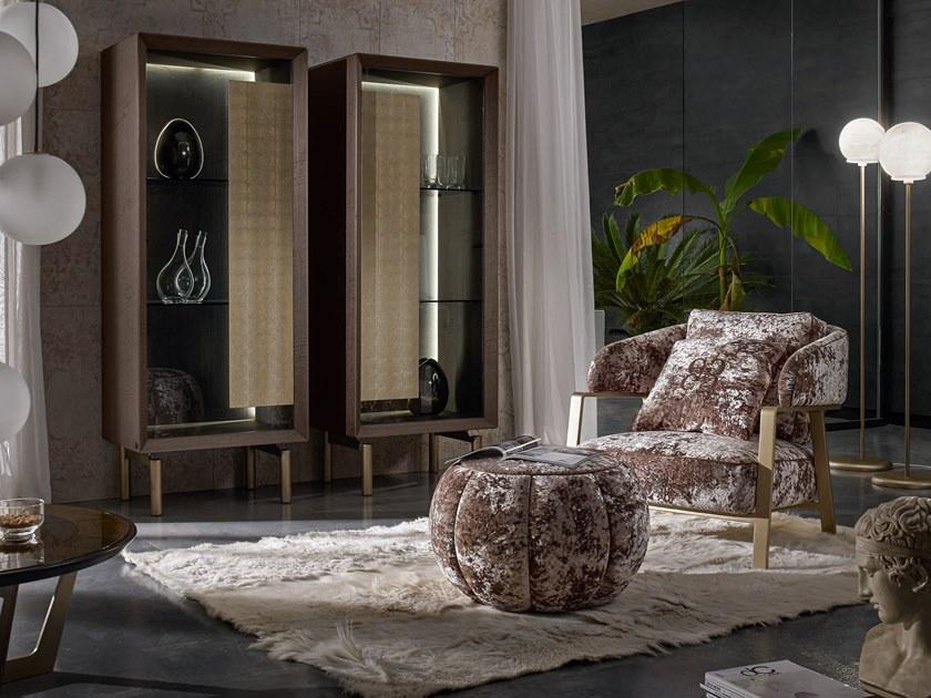 Grilli Кресло из ткани с подлокотниками Oscar 721201 - Вид №3