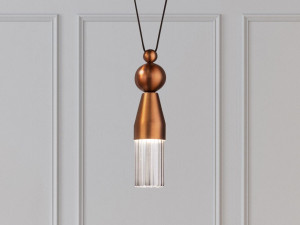 Окрашенный металлический светодиодный подвесной светильник