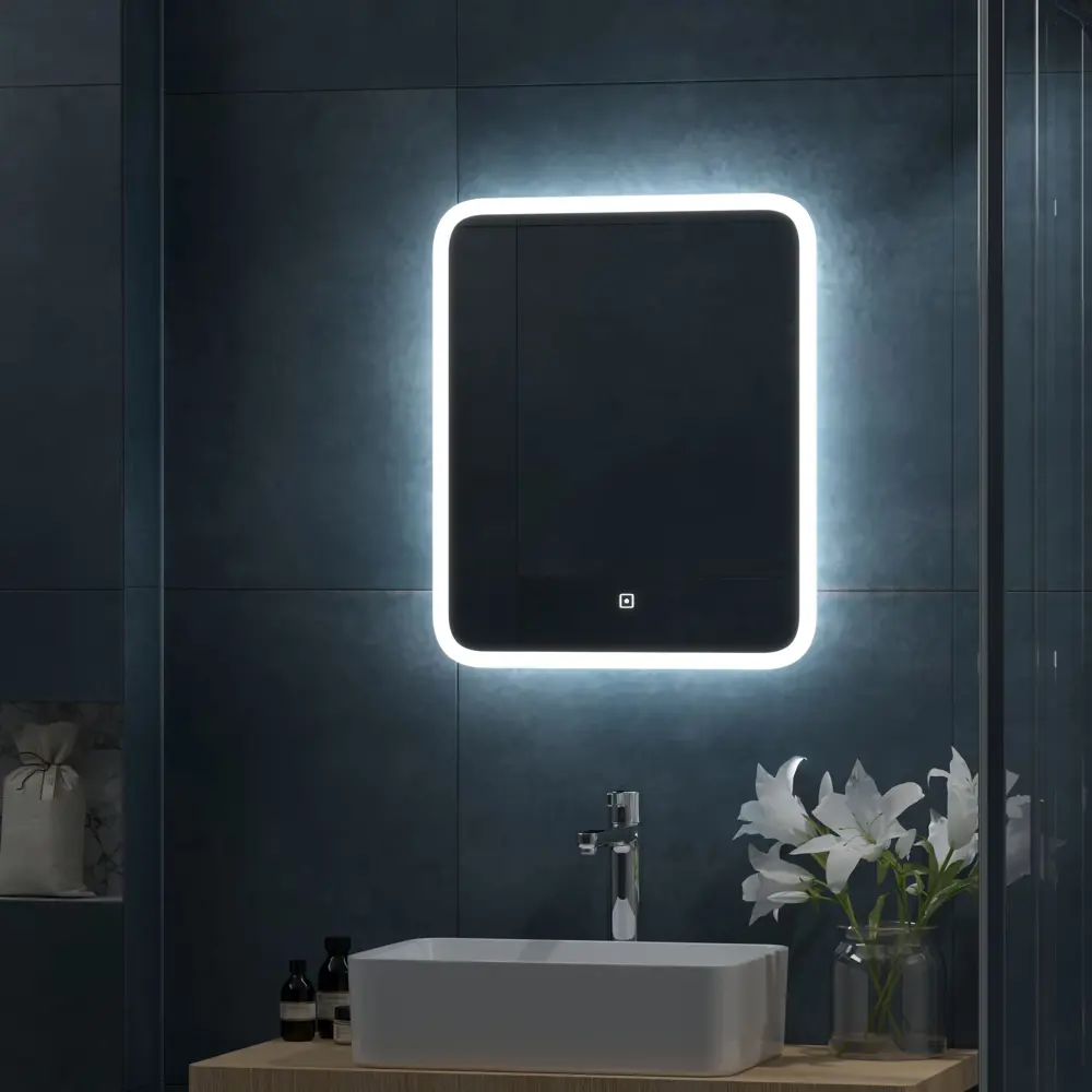 Зеркало Santreyd Light Led с сенсорной подсветкой для ванной 50x60 см 86222819 STLM-0067056 - Вид №9
