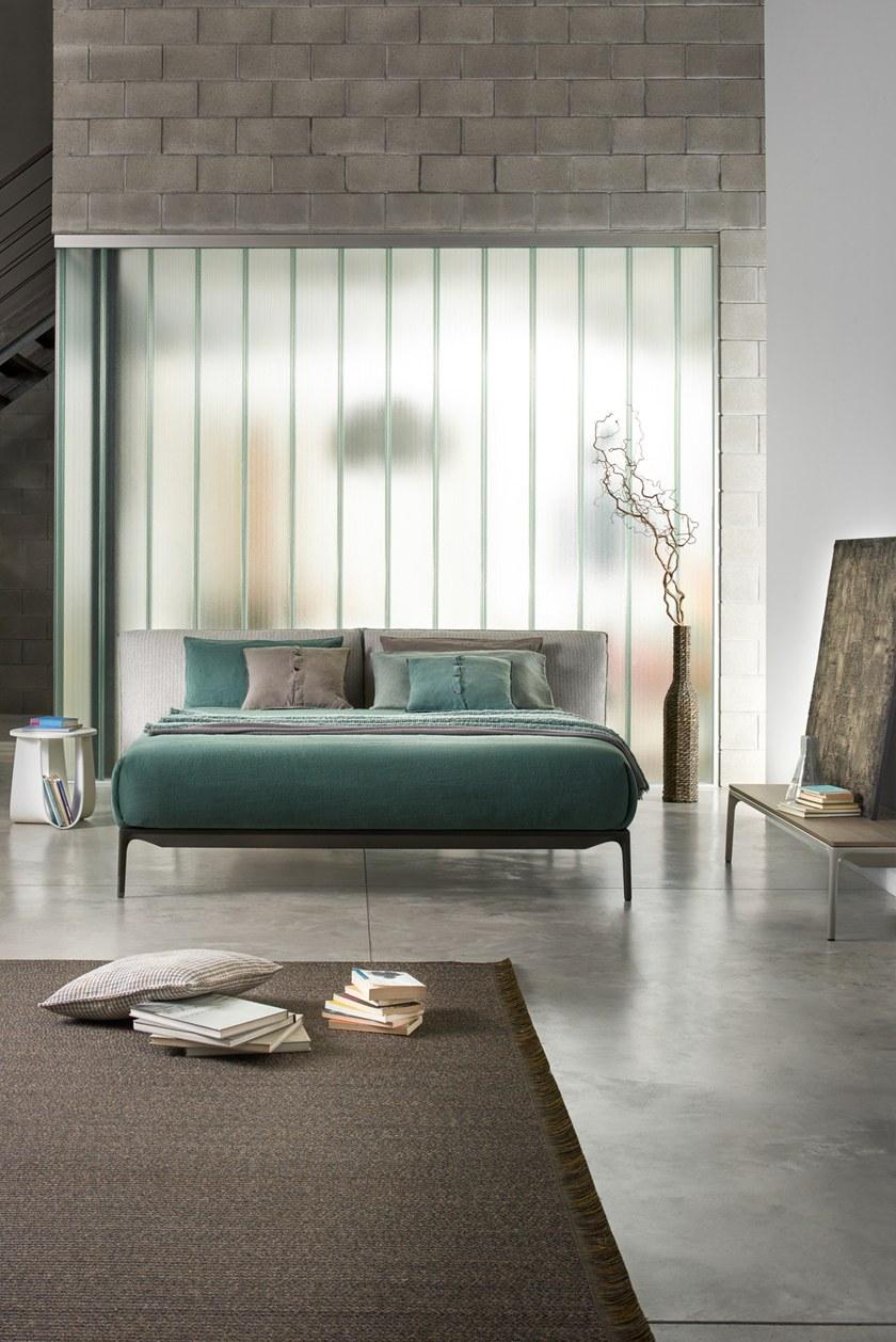 MDF Italia Двуспальная кровать с мягким изголовьем Yale sun-id-1439154 - Вид №3