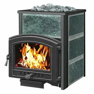 Печь для бани Везувий Легенда 16 (224) Змеевик чугунная