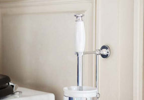 Gentry Home Керамический держатель стакана Queen Темный никель GH101692 - Вид №1