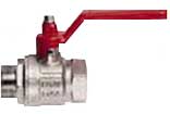 Кран шаровый 2 рыч. нр/вн мод.117 (091) 117
