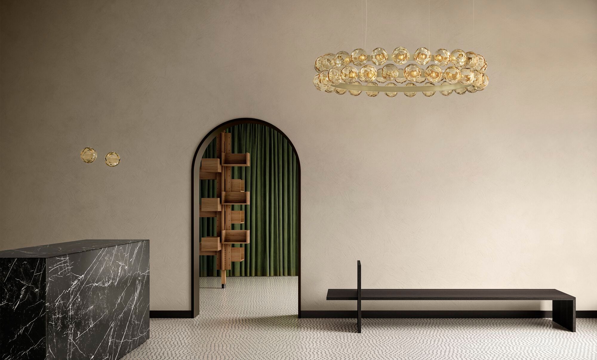 Выдувное стекло светодиодный подвесной светильник Panzeri Murané ARCH-00137276 - Вид №11