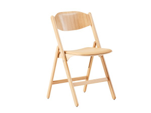 Деревянный складной стул с мягким сиденьем