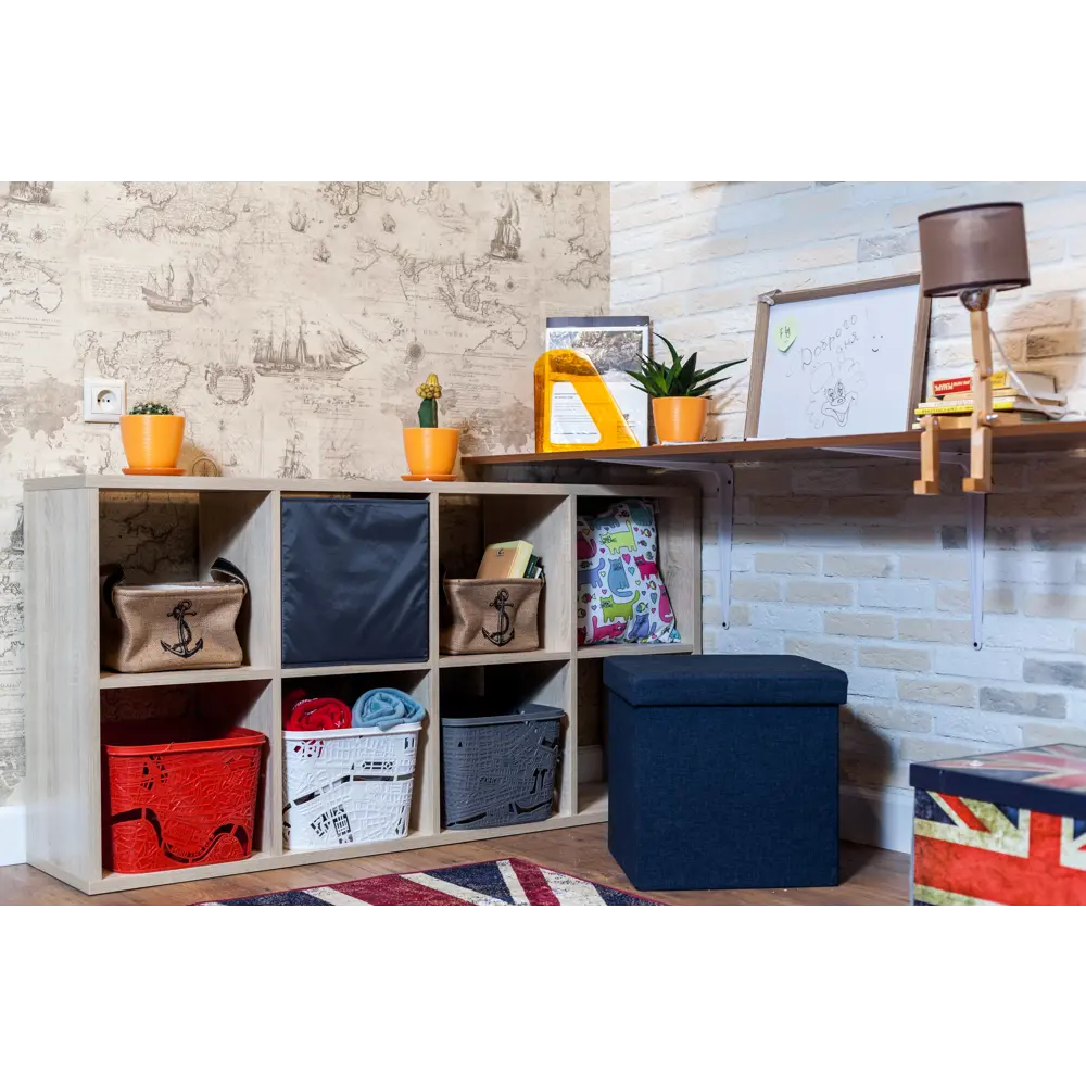 Контейнер Curver Нью-Йорк 22x30x35 см пластик цвет серый 15794341 STLM-2012660 Santreyd - Вид №2