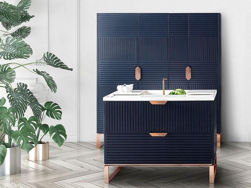 TM Italia Cucine Кухня с островом с ручками Miuccia sun-id-1400584 - Вид №7