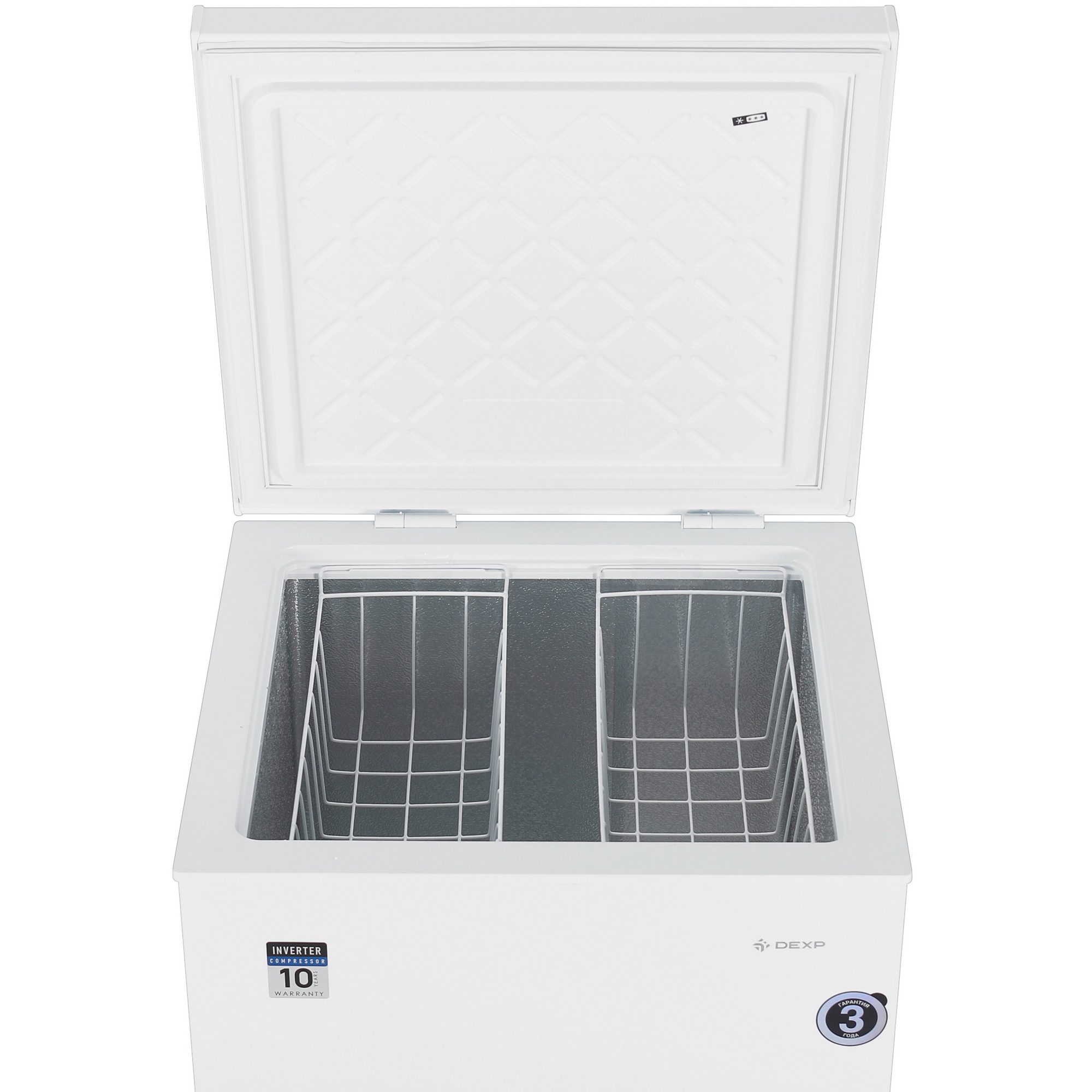 9071481 Морозильный ларь DEXP CE-15AMA белый STDN-0102183 - Вид №5