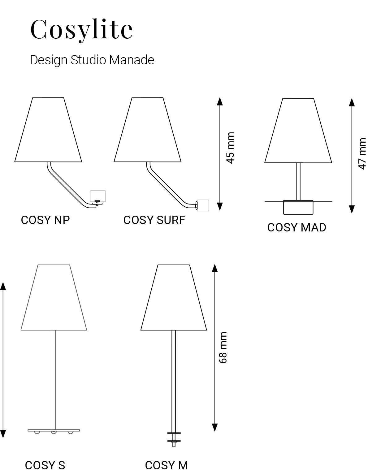 Настольная лампа Manade Cosylite ARCH-00030087 - Вид №2