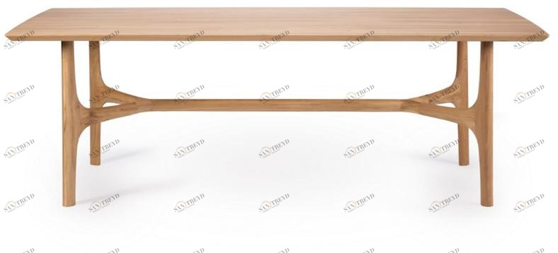 Ethnicraft Прямоугольный обеденный стол из дуба  50128/50130 