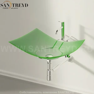 AFOG0600PL Подвесная раковина настенная прямоугольная Agape